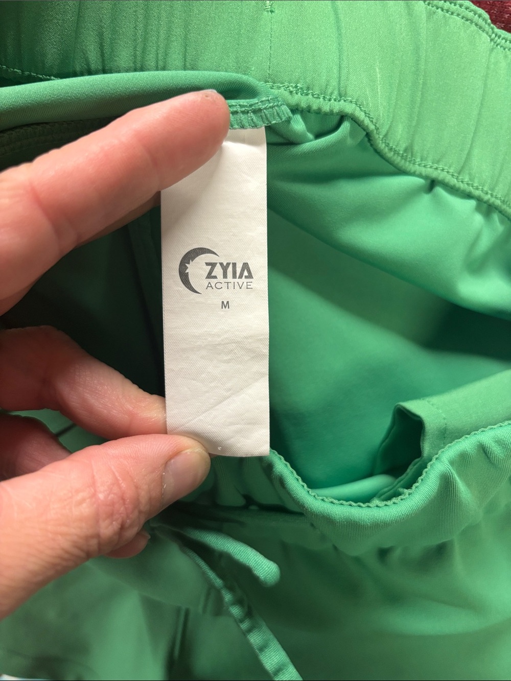 ZYIA Bright Green Club Shorts - Picture 2 of 2